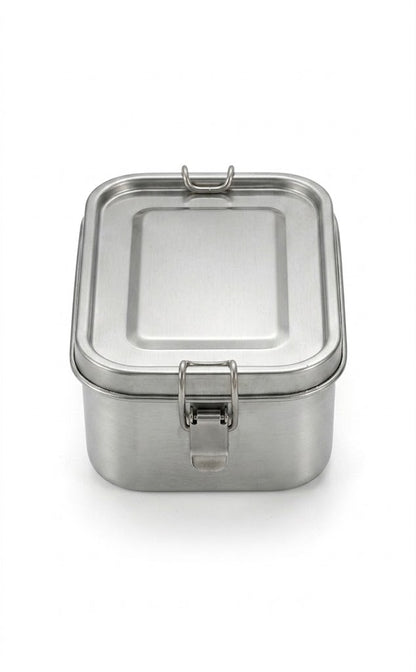 Stalen voedselcontainer Microfree - duurzaam alternatief voor plastic bakjes