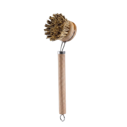 Microfree houten afwasborstel met palmvezel - duurzaam en plastic-vrij