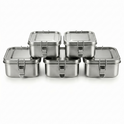 Microfree mealprep lunchbox set - ideaal voor gezond eten en meal prep onderweg