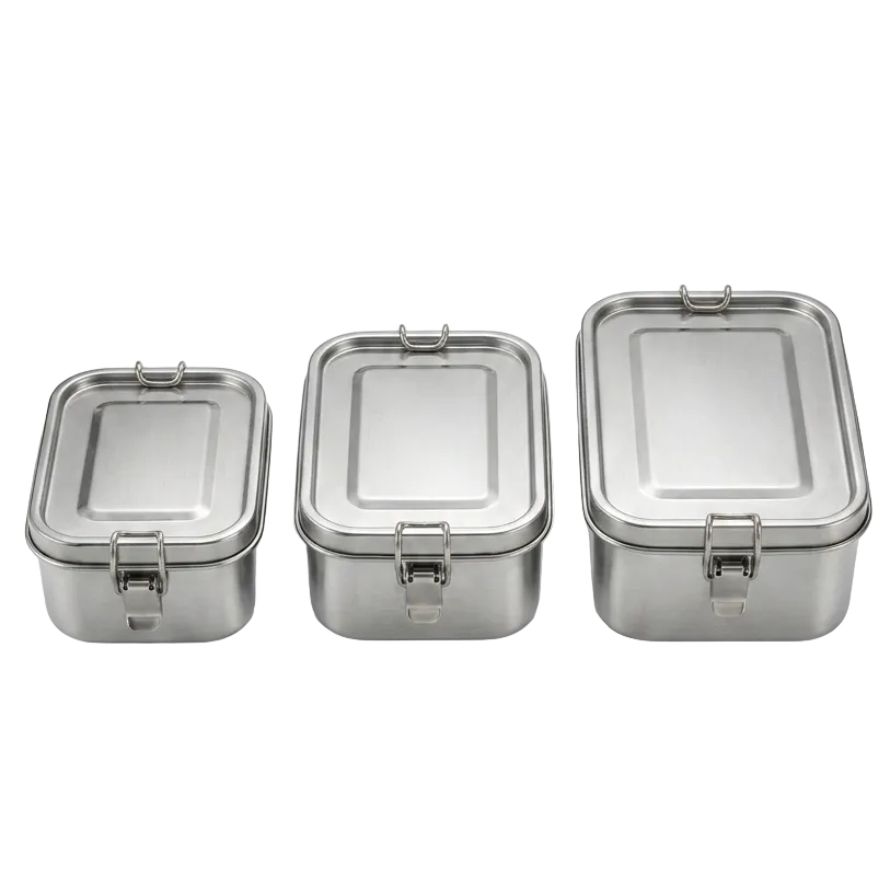 Microfree roestvrij stalen lunchbox - duurzame BPA-vrije voedselcontainer