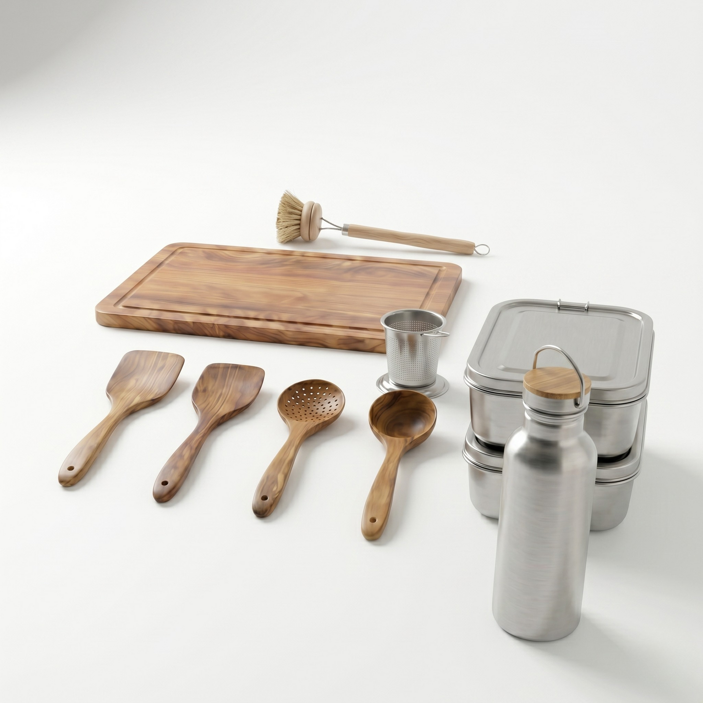Microfree essentials bundel - plastic-vrije keukenitems voor gezond huishouden
